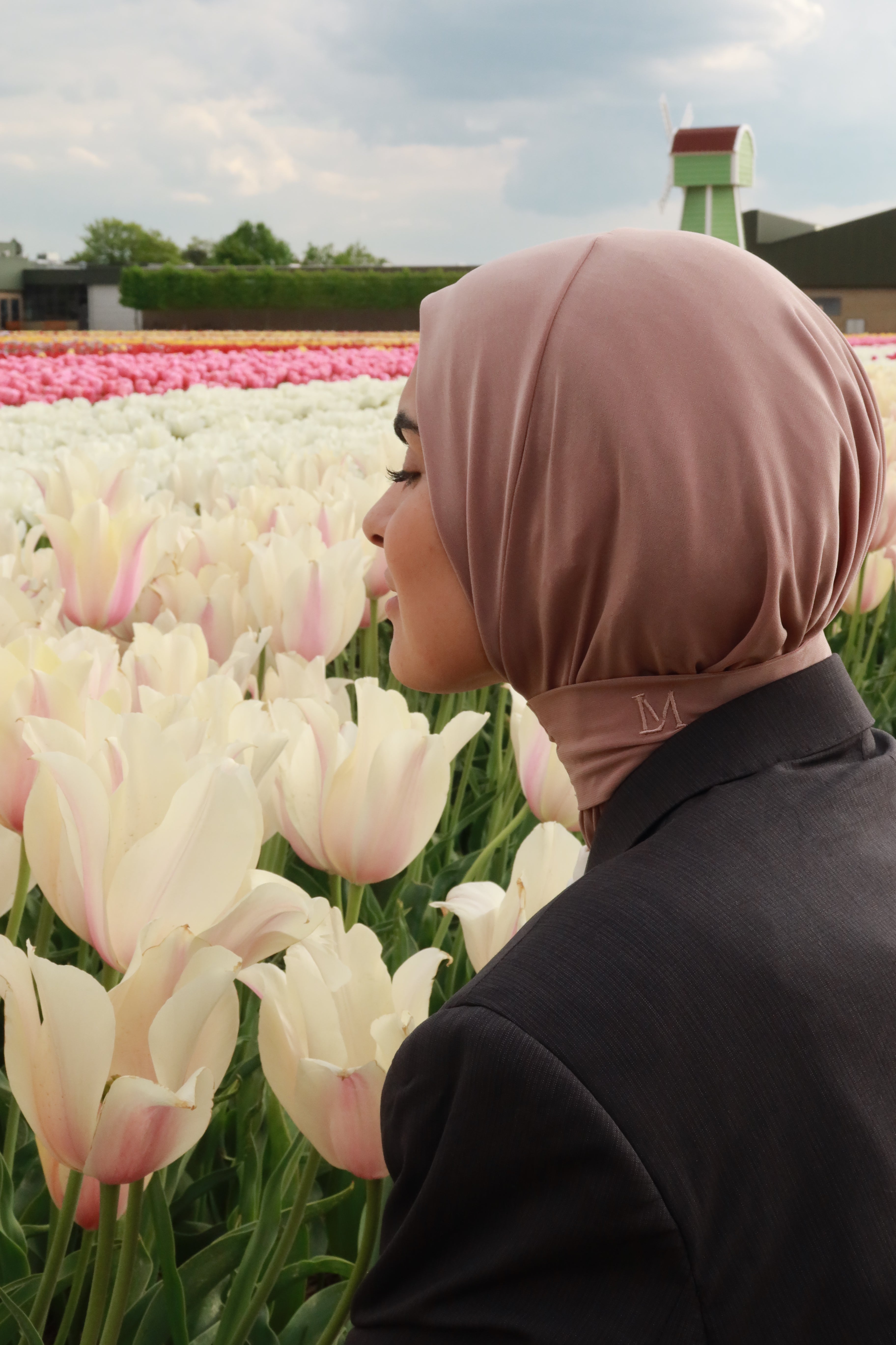 Instant Hijab Jersey Beige