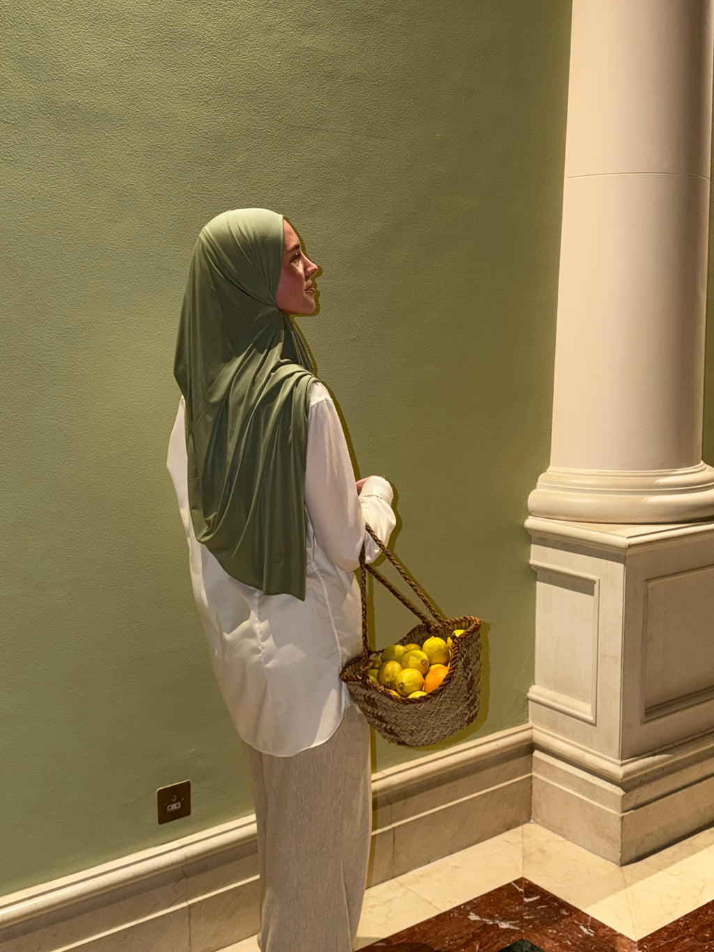 Hijab Forest Green
