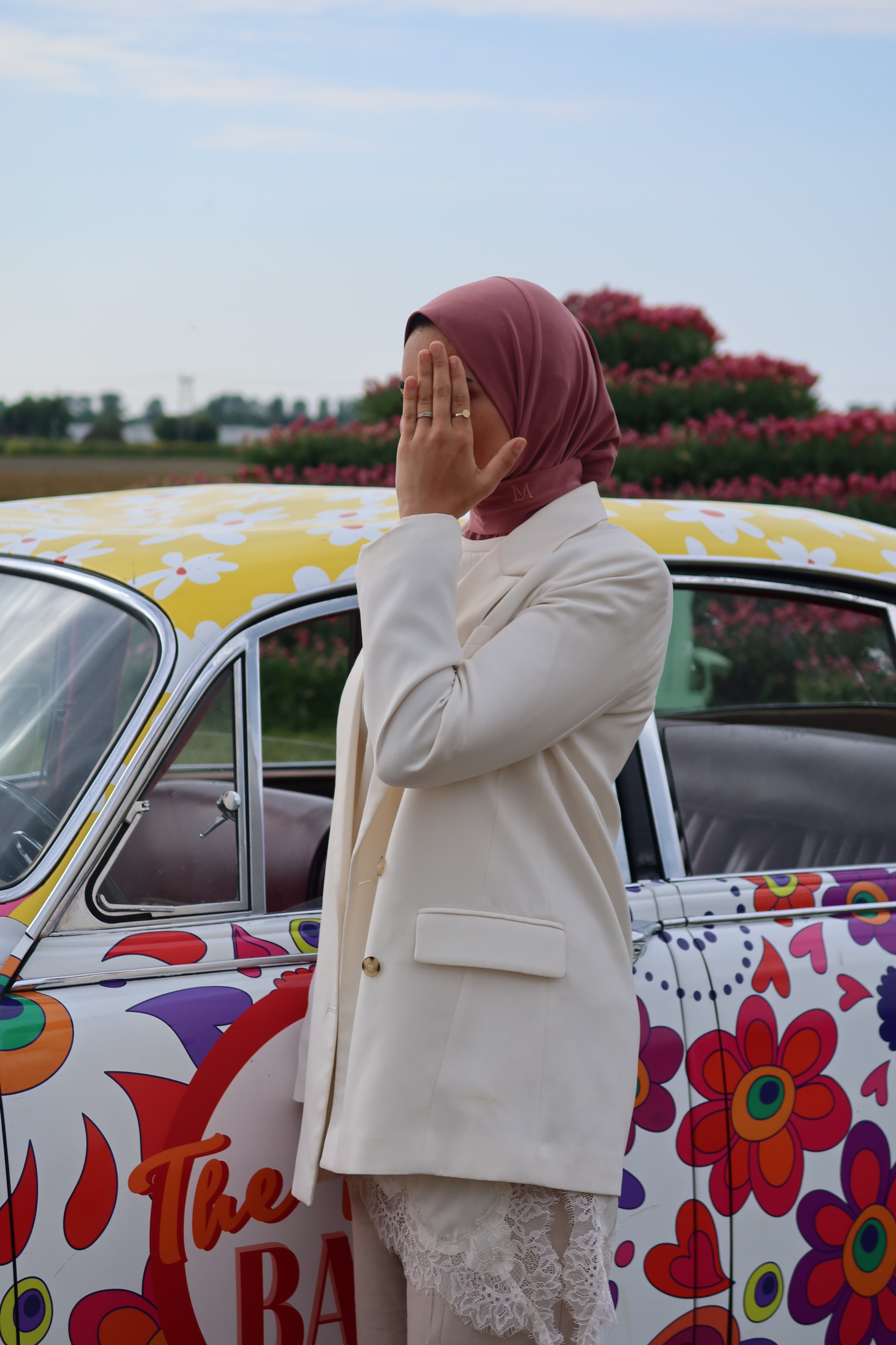 Instant Hijab Jersey Deep Rose