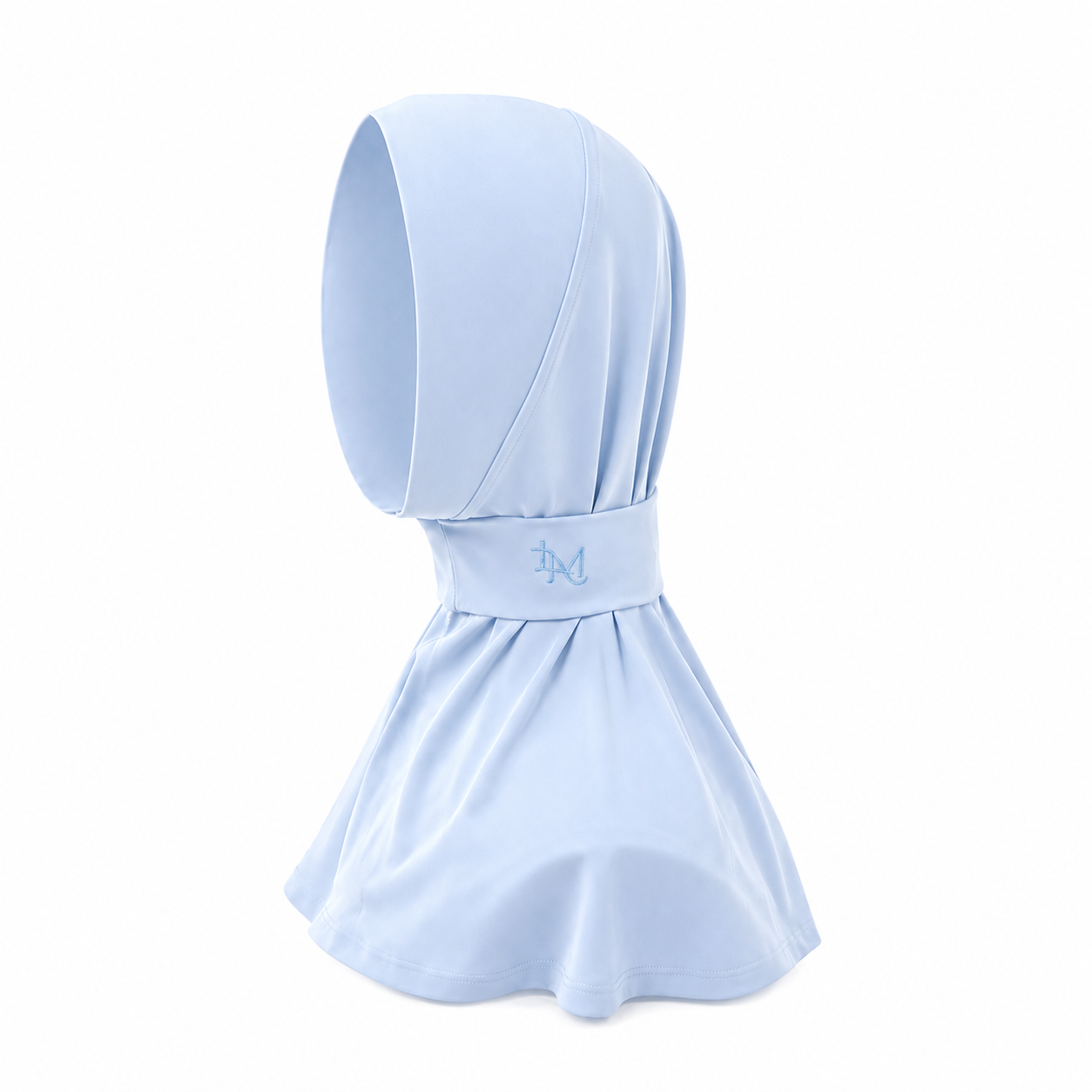 Instant Hijab Jersey Blue Sea