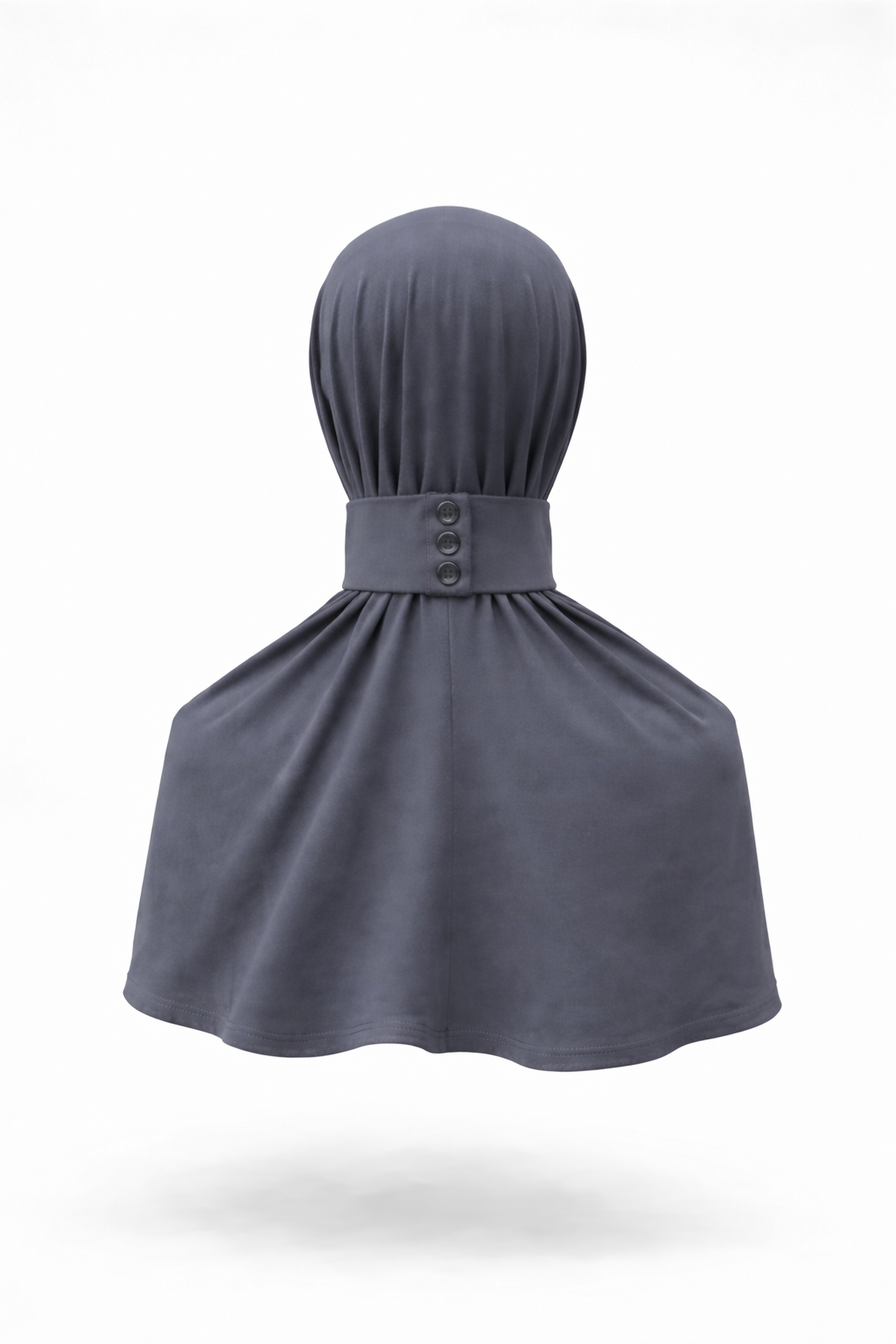 Intant hijab in color gray