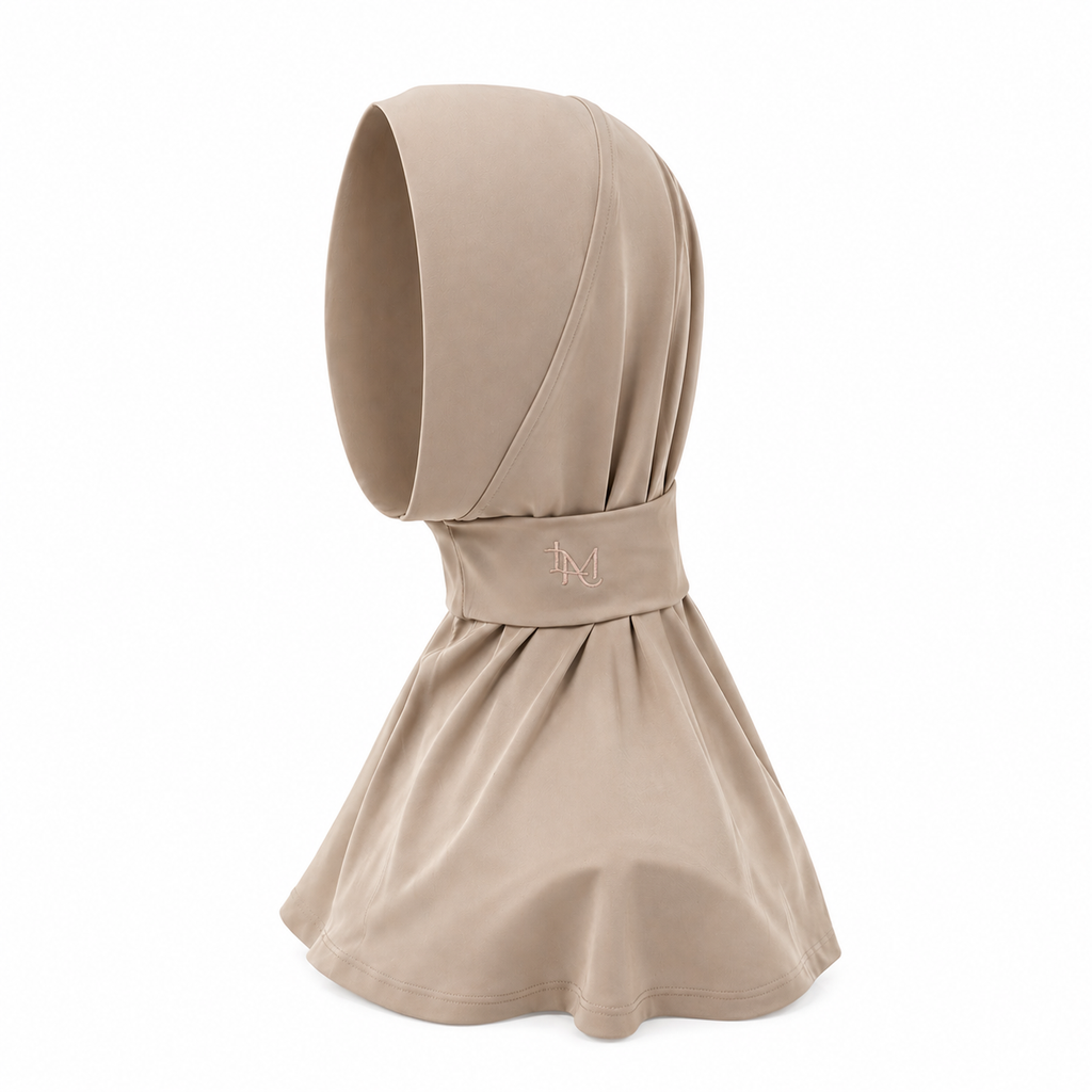 Instant Hijab Jersey Beige
